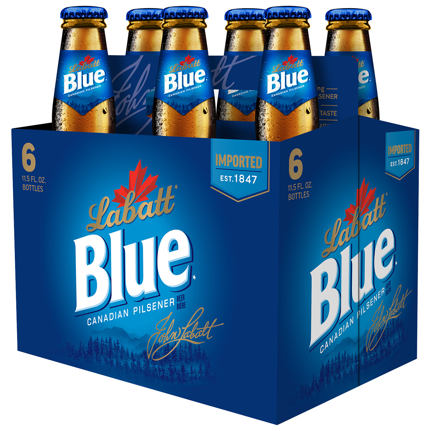 images/beer/DOMESTIC, IMPORTED BEER, OTHERS BEERS/Labatt Blue 6pk Nr.jpg